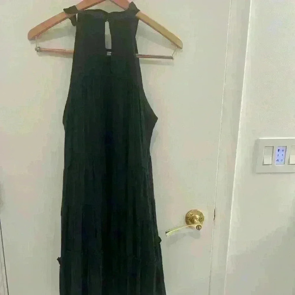 Altar'd State Women's Sun Sleeveless Halter
Tiered Summer Mini Dress, Medium - Picture 4 of 5